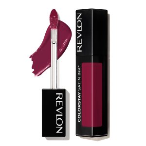 Revlon ColorStay Satin Ink Crown Jewels Lápiz labial líquido, duradero e impermeable, fórmula cremosa hidratante infundida con aceite de semilla de Revlon ColorStay Satin Ink Crown Jewels Lápiz labial líquido, duradero e impermeable, fórmula cremosa hidratante infundida con aceite de semilla de