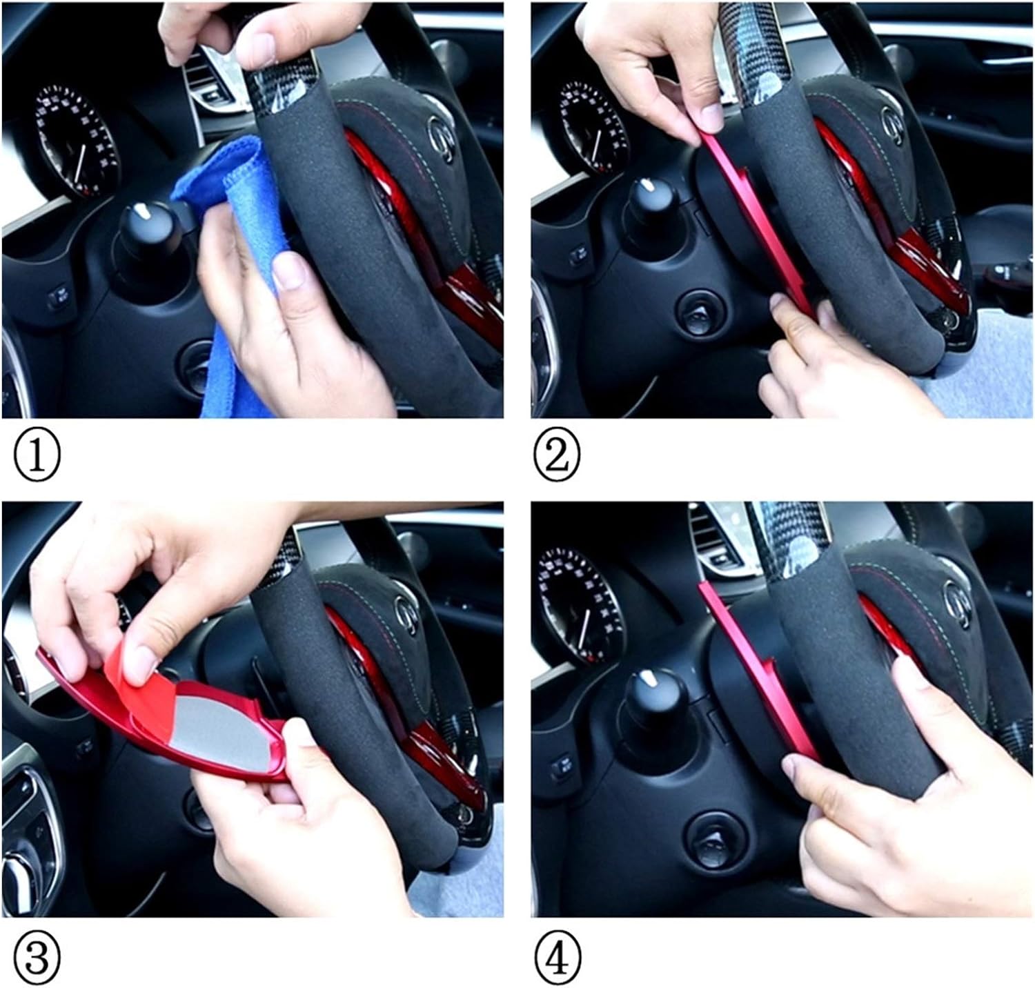 Paddle Shifter Fit for Infiniti Q50 QX50 Q60 Coupe 2019 Nissan Skyline GT Car Steering Wheel Paddles Extend DSG Sticker Accessories (Color Name