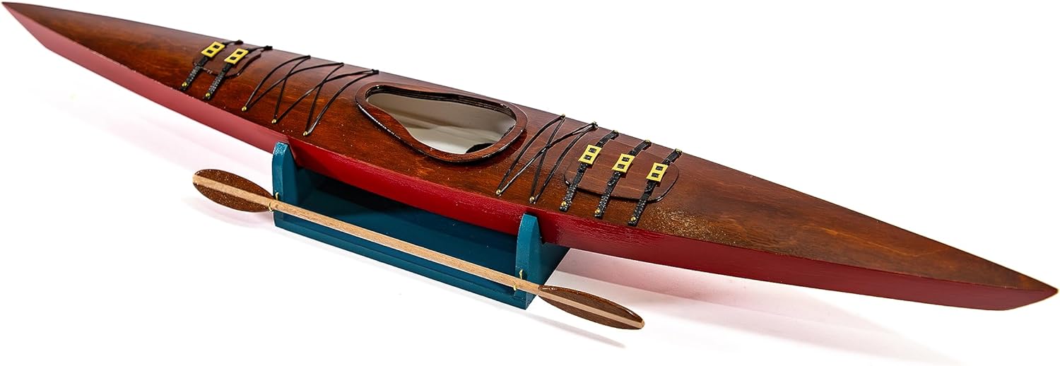 Midwest Chesapeake 17 Kayak 112 – Kit de construcción de modelo de barco de madera para adultos, bricolaje de madera, autoensamblaje