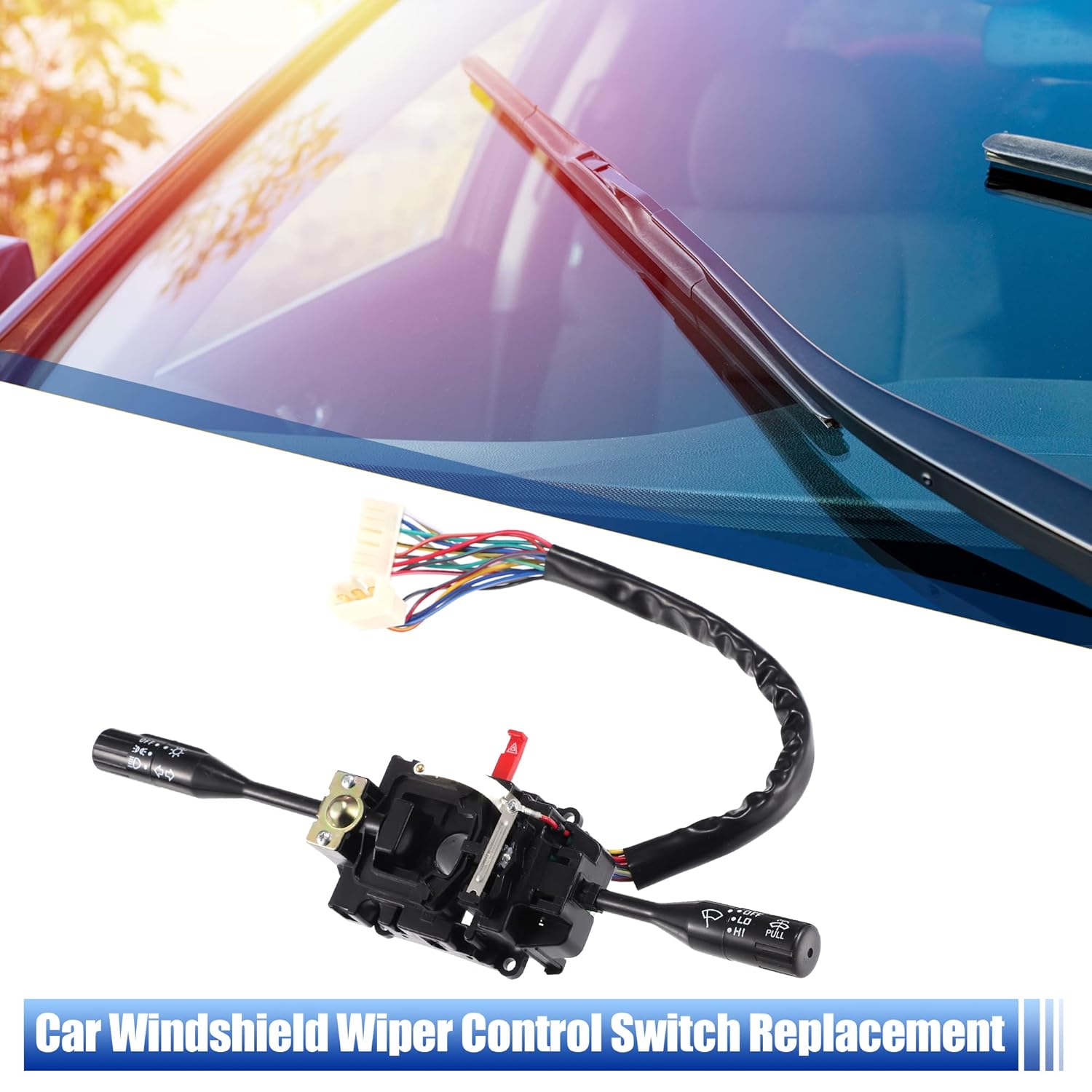 ACROPIX LHD – Interruptor de combinación de faros delanteros, interruptor multifunción para Suzuki Samurai 1986-1995 37400-83410, paquete de 1