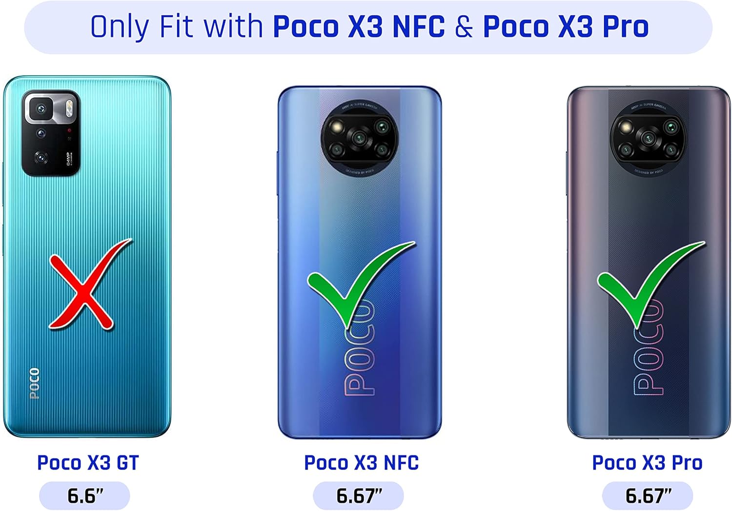 SM Cases – Funda de TPU de goma para Xiaomi Poco X3 NFCPoco Pro, diseño de palmera tropical en la playa, diseño impreso protector a prueba de golpes