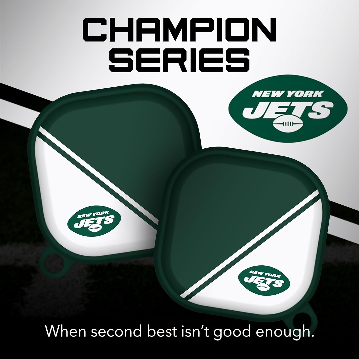 Game Time New York Jets HDX Champion Series – Funda compatible con Samsung Galaxy Buds Pro