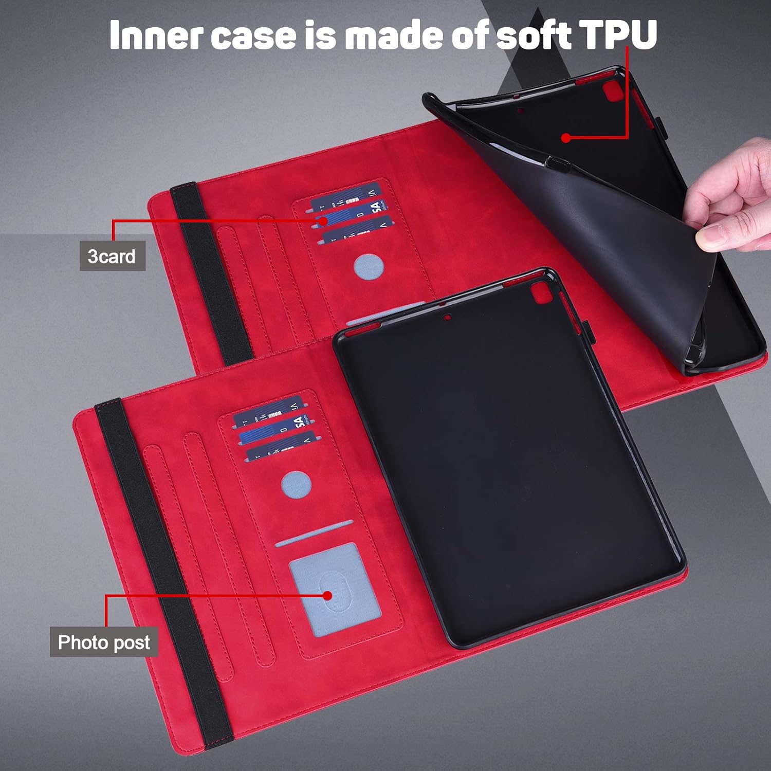 ALILANG Funda para Samsung Galaxy Tab S6 Lite de 10,4 pulgadas 20202022 (SM-P610P619P613P615) con lápiz capacitivo, función de activaciónreposo,