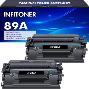 CF289A 89A Cartucho de tóner negro, 2 paquetes de repuesto para HP 89A 89X CF289A CF289X para HP Enterprise M507 M507n M507dn M507x MFP M528dn M528f CF289A 89A Cartucho de tóner negro, 2 paquetes de repuesto para HP 89A 89X CF289A CF289X para HP Enterprise M507 M507n M507dn M507x MFP M528dn M528f