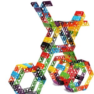 Set de construcción con 84 piezas Mega Sets, de Qubits Set de construcción con 84 piezas Mega Sets, de Qubits