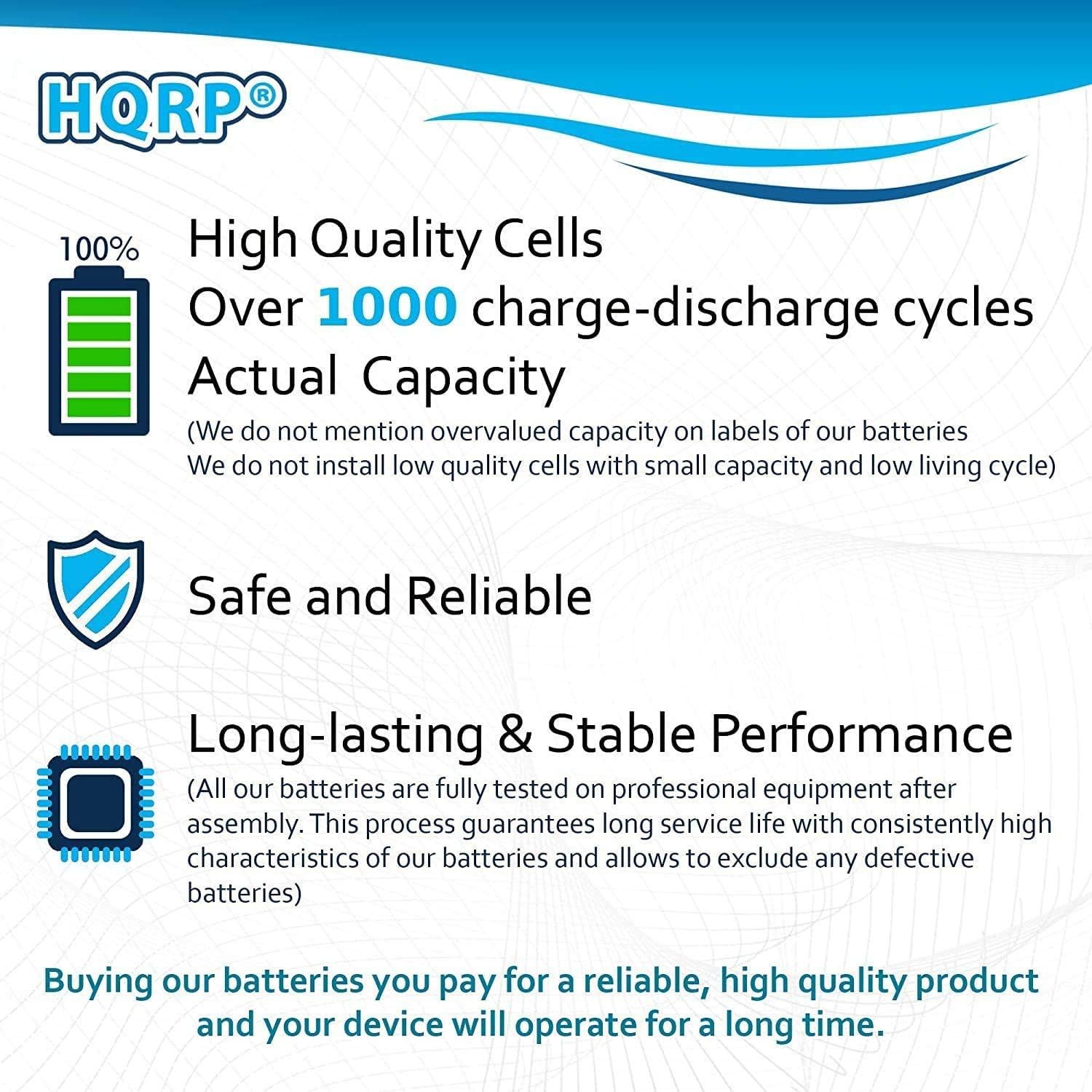 HQRP Batería de teléfono compatible con Fritz!FON DECT MT-DMT-D VOIP DECTMT-D AVM20002434  VOIP DECT  36F6 teléfono inalámbrico
