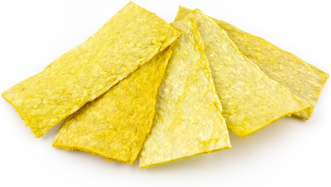 Dingo Chip Mix de 16 onzas, cuero crudo para perros, hecho con pollo real