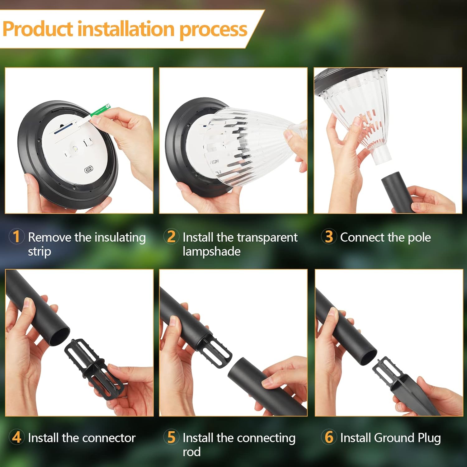 Greenway – Luces solares inteligentes de 50 lúmenes, tecnología inteligente, luz toda la noche, polvo al amanecer, encendido y apagado automático,