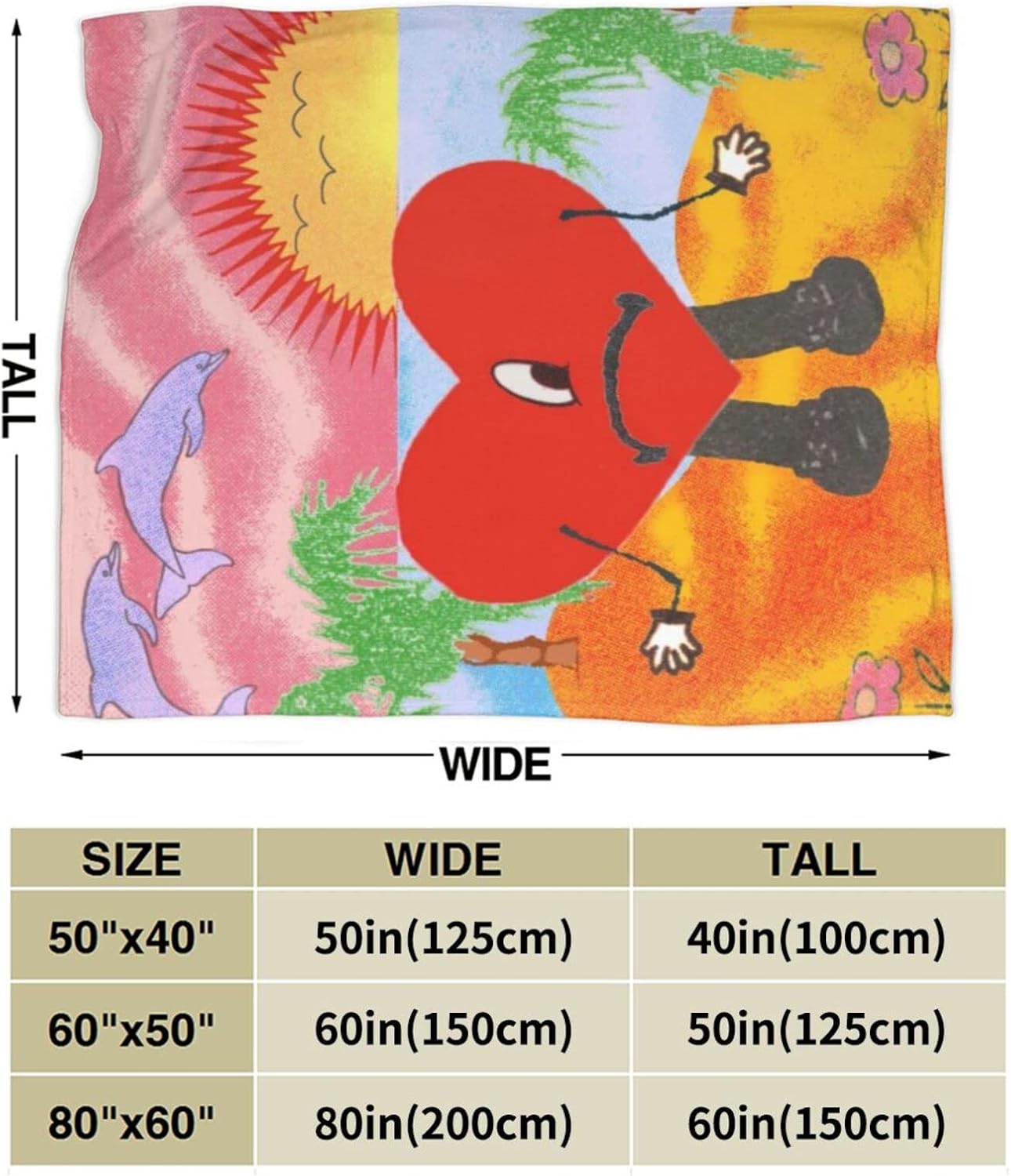 Manta de Bad Bad, manta de cama suave y cálida para sofá cama para todas las estaciones, súper suave y cómoda manta de franela de lujo