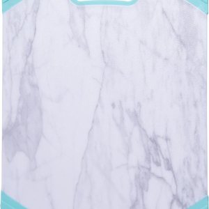 Farberware Tabla de cortar de plástico con bordes antideslizantes aguamarina y elegante patrón de mármol. Lavavajillas esencial para el uso diario, Farberware Tabla de cortar de plástico con bordes antideslizantes aguamarina y elegante patrón de mármol. Lavavajillas esencial para el uso diario,
