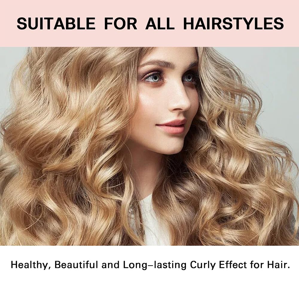 Rizador de cabello sin calor, de satén, para rizos sin calor, con gorras de pelo, diadema suave y sin calor para todo tipo de cabello, sin calor