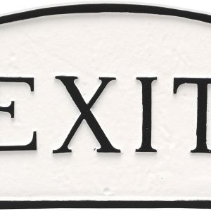 Montague Productos de Metal arco de salida Placa de pared Montague Productos de Metal arco de salida Placa de pared