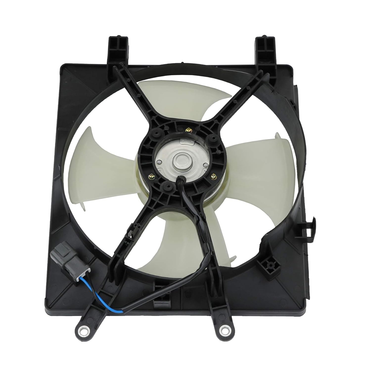 JDMSPEED Nuevo AC AC condensador radiador ventilador de refrigeración Asamblea 620-220 610380 reemplazo para Honda Civic