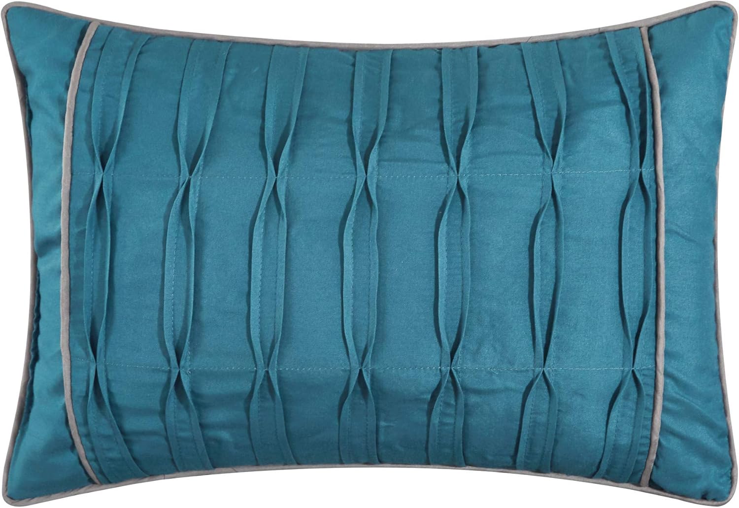 Chic Home Anais – Juego de edredón reversible de 5 piezas, diseño contemporáneo de acuarela floral, fundas de almohada decorativas, tamaño Queen,