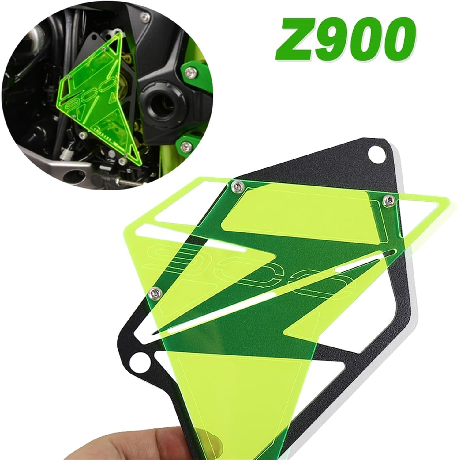 Engine Guard for Kawasaki Z900 Z 900 z900 2020 2021 Motorcycle Parts Front Sprocket Cover Chain Guard Cover Left Side Engine Protector Sliders