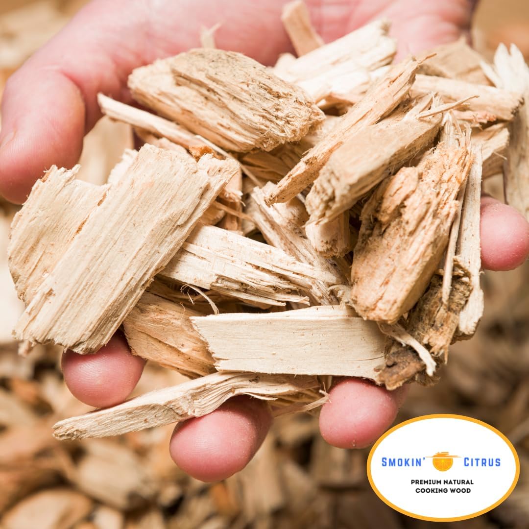 Smokin Citrus – Chips de madera cítrica natural de primera calidad para ahumador, parrilla, cóctel, virutas para ahumar, barbacoa sostenible,