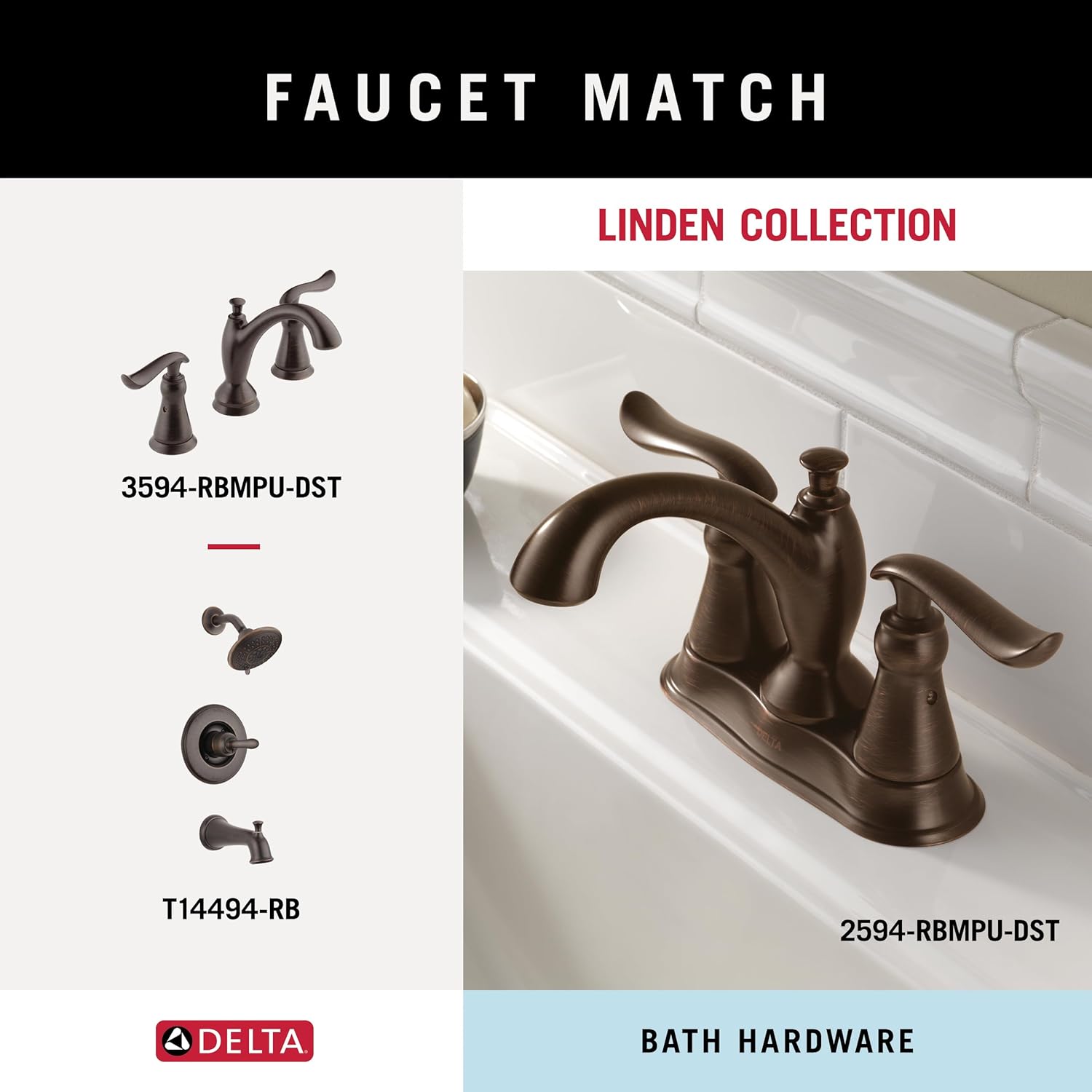 Accesorios de baño Delta Faucet Linden, toallero.