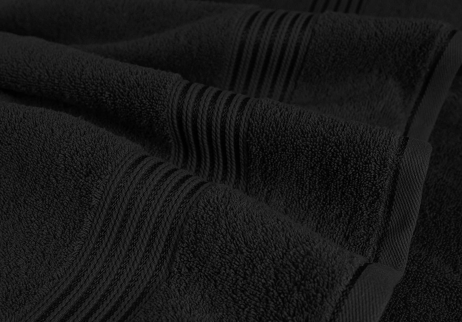 Paquete de 12 toallas de baño, 27 x 54 pulgadas, ultra suaves, 100% algodón, toallas de baño grandes, altamente absorbentes, ideales para piscina,