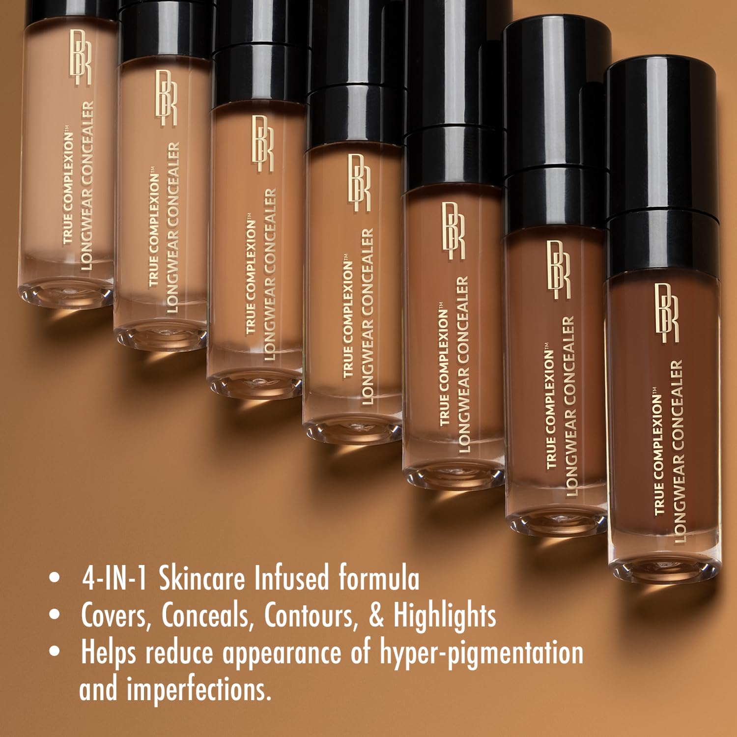 Black Radiance Luz corrector True Complexion de larga duración