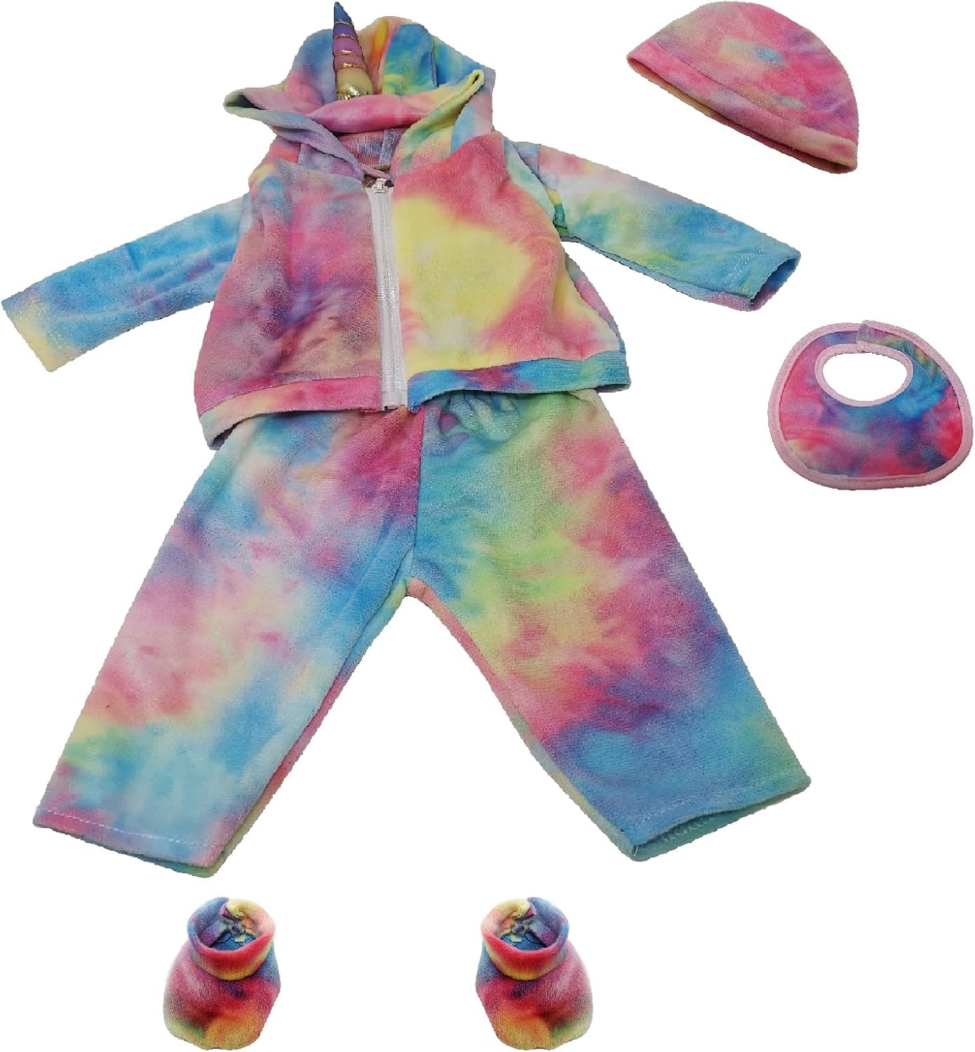 Muñecas Reborn Ropa de bebé, trajes de unicornio para muñecas Reborn de 18 a 22 pulgadas, ropa de bebé para niña y niño, conjuntos de bebé