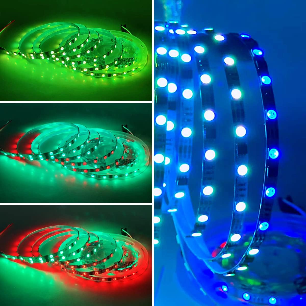 12V 24V TM1814 RGBW RGBWW 4 en 1 SK6812 similar tira LED SMD 5050 chip 4 en 1 programable direccionable inteligente Pixel cinta luz 5M 60LEDsM IP30