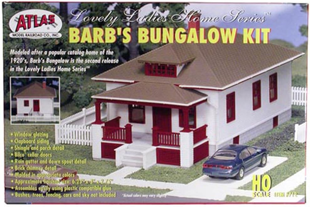 Barb’s Bungalow Kit de trenes Atlas escala HO