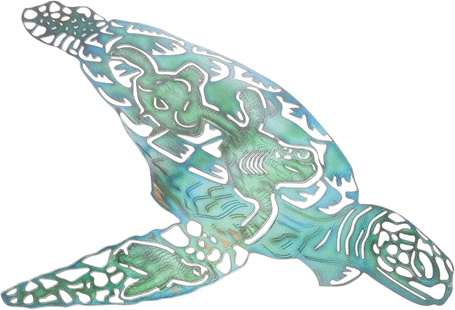 4pcs Mediterranean Ocean Wall Hanging mariposas decorativas sea Decor Ocean Animals Tortoise Decor Pond Decor Backyard Decor Realistic Animal