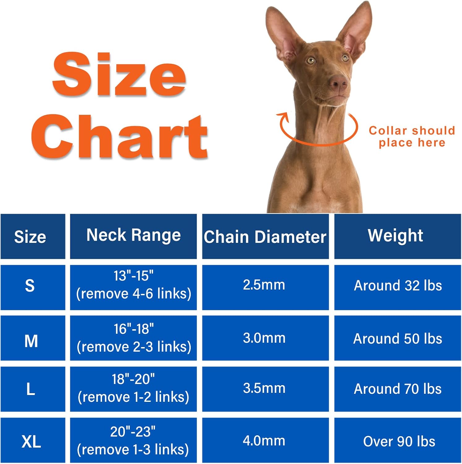 Supet Collar de punta para perro, collar de estrangulador ajustable para perro con hebilla de liberación rápidacubierta de nailon para perros