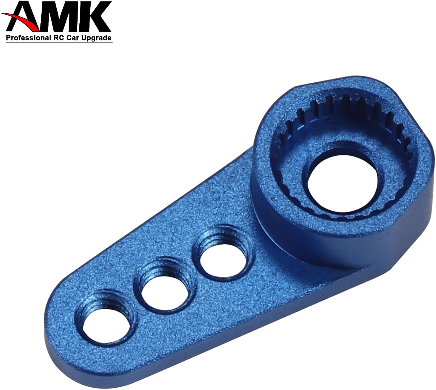 TRX4M actualiza Aluminio CNC 25T Servo Cuernos Brazo de dirección para 118 RC Crawler 97054-1 97074-1 Accesorios (azul)