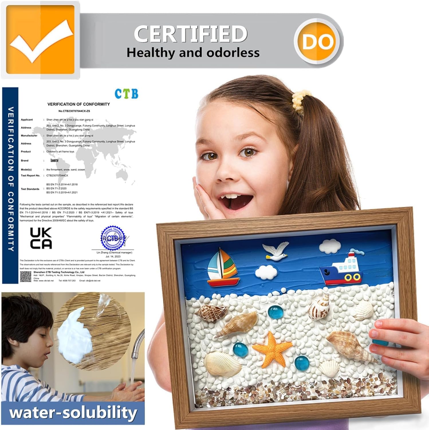 LUOMTSE Kit de manualidades y arte para niños, kit de pintura 3D, artes y manualidades para niños, manualidades de Navidad para adultos,