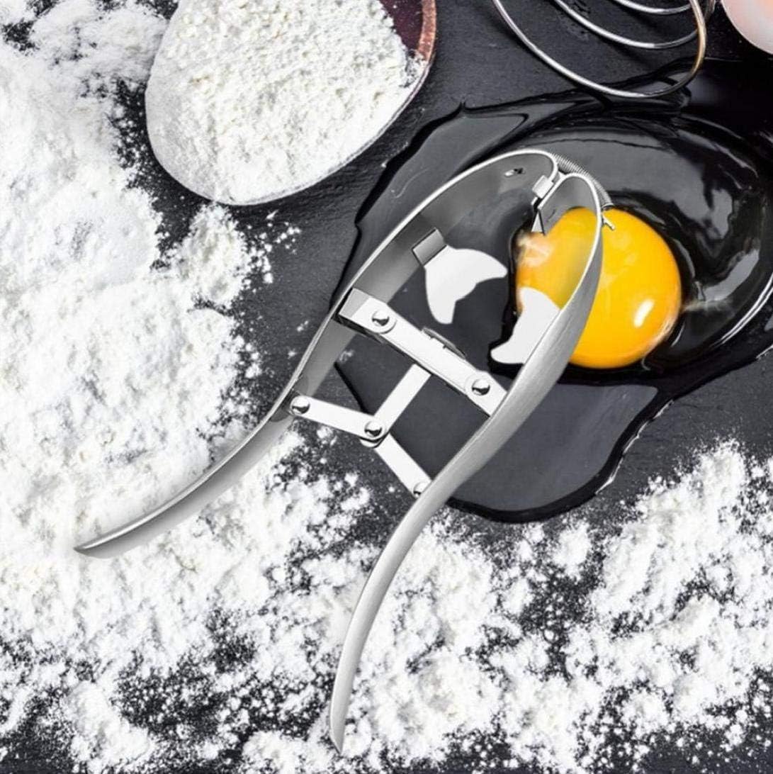 Cocina Acero Inoxidable Huevo Tijeras Cortador De Cáscara De Huevo Abridor De Huevos Topper Separador