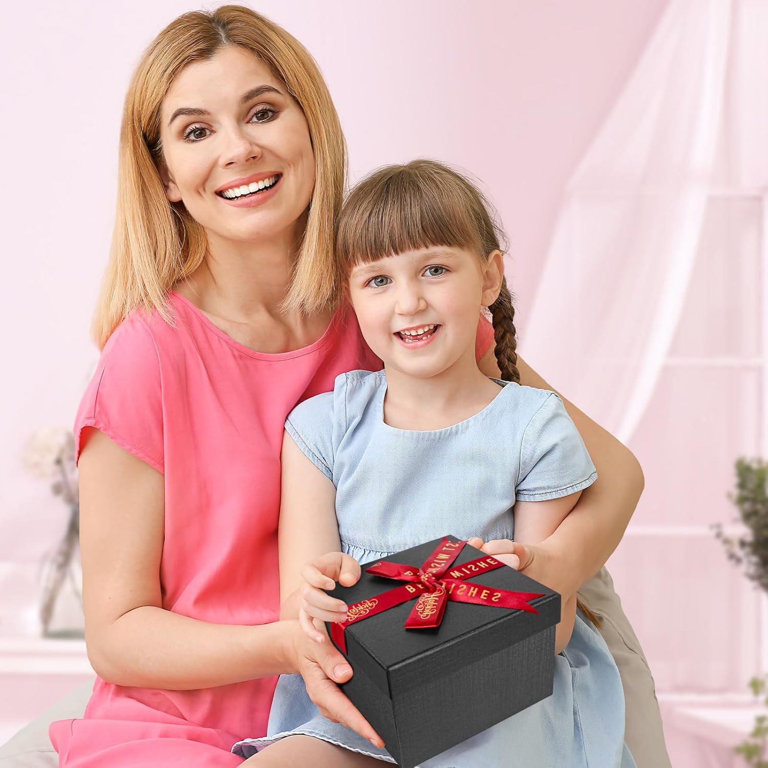 Biching Regalos para el día de la madre para mamá de hija e hijo, regalos de Navidad para la mejor mamá del mundo, regalos de cumpleaños para mamá,