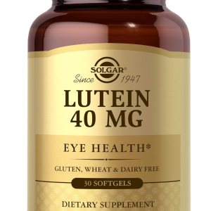 Solgar Luteína 40 mg, 30 cápsulas blandas – Apoya la salud ocular – Ayuda a filtrar la luz azul – Contiene luteína FloraGLO – Sin gluten, sin Solgar Luteína 40 mg, 30 cápsulas blandas – Apoya la salud ocular – Ayuda a filtrar la luz azul – Contiene luteína FloraGLO – Sin gluten, sin