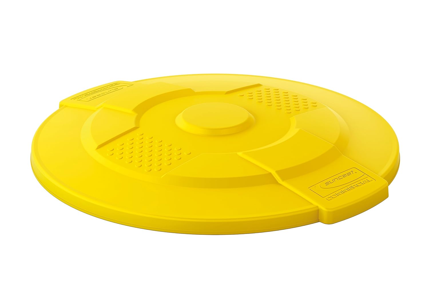 Tapa de cesto de basura Suncast Commercial, Amarillo, 1