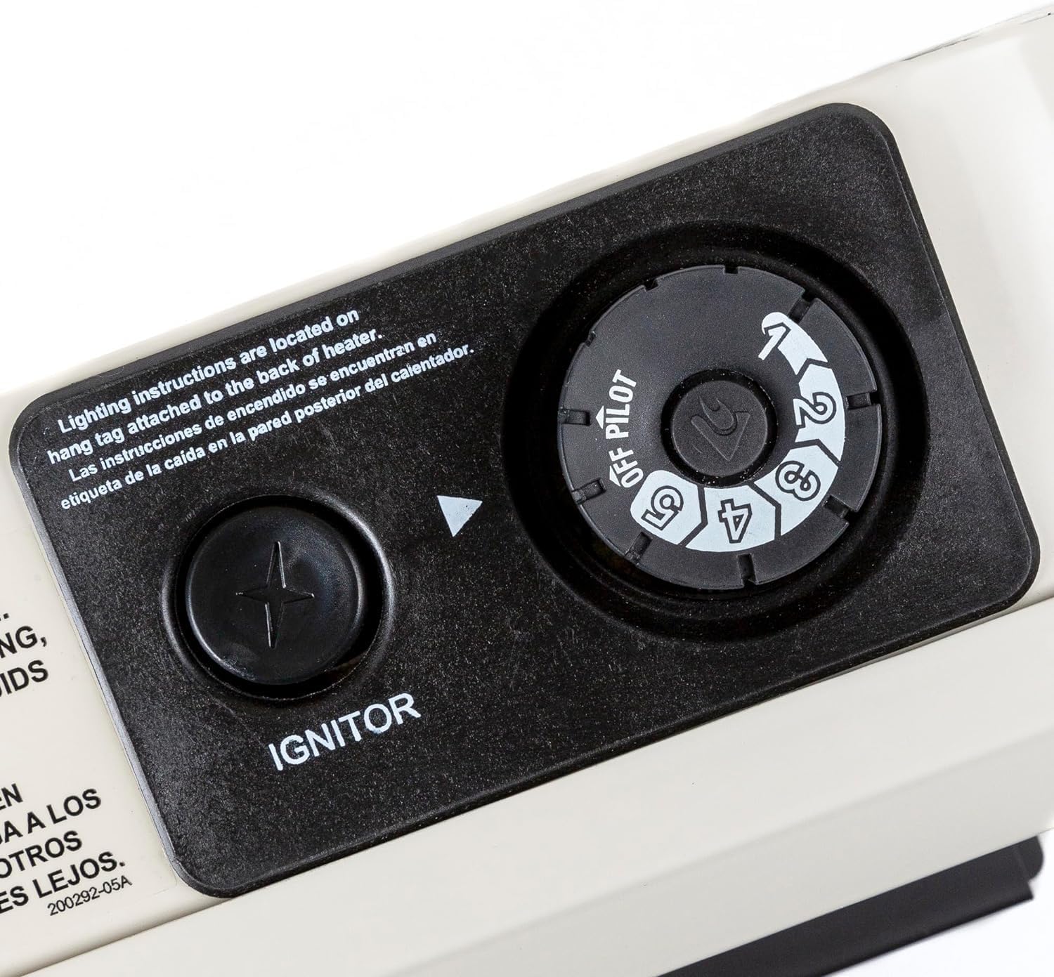 IR16T-BB Calentador infrarrojo de combustible dual sin ventilación con control de termostato para uso doméstico y oficina, 20000 BTU, calienta hasta