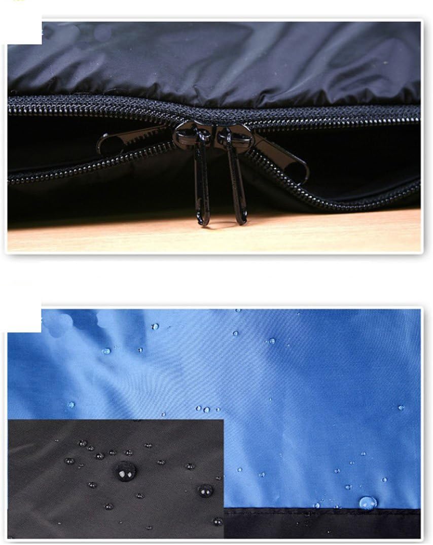 Buck703 Sac de couchage y edredón d’oie et de canard hiver en plein Air Camping randonnée chasse-Couverture de lit Doble Bleu-Garnissage 45.86 oz