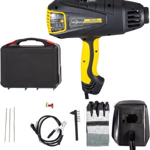 Kit de máquina de soldadura de mano 110V, tecnología de inversor digital IGBT MMA soldador de mano compacto peso 3.3 libras, alto voltaje sin carga Kit de máquina de soldadura de mano 110V, tecnología de inversor digital IGBT MMA soldador de mano compacto peso 3.3 libras, alto voltaje sin carga
