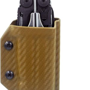 Clip & Carry Kydex – Funda multiherramienta para cuero contra sobretensiones, fabricada en Estados Unidos (multiherramienta no incluida) EDC Multi Clip & Carry Kydex – Funda multiherramienta para cuero contra sobretensiones, fabricada en Estados Unidos (multiherramienta no incluida) EDC Multi