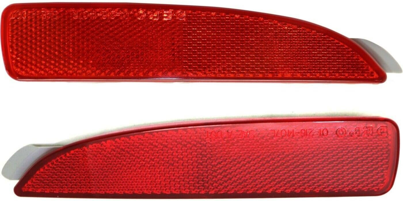 Neutron Bumper Reflector Set Fits Rear Left & Right 2Pc 13455994,Fast Delivery,Confirmed Fit First