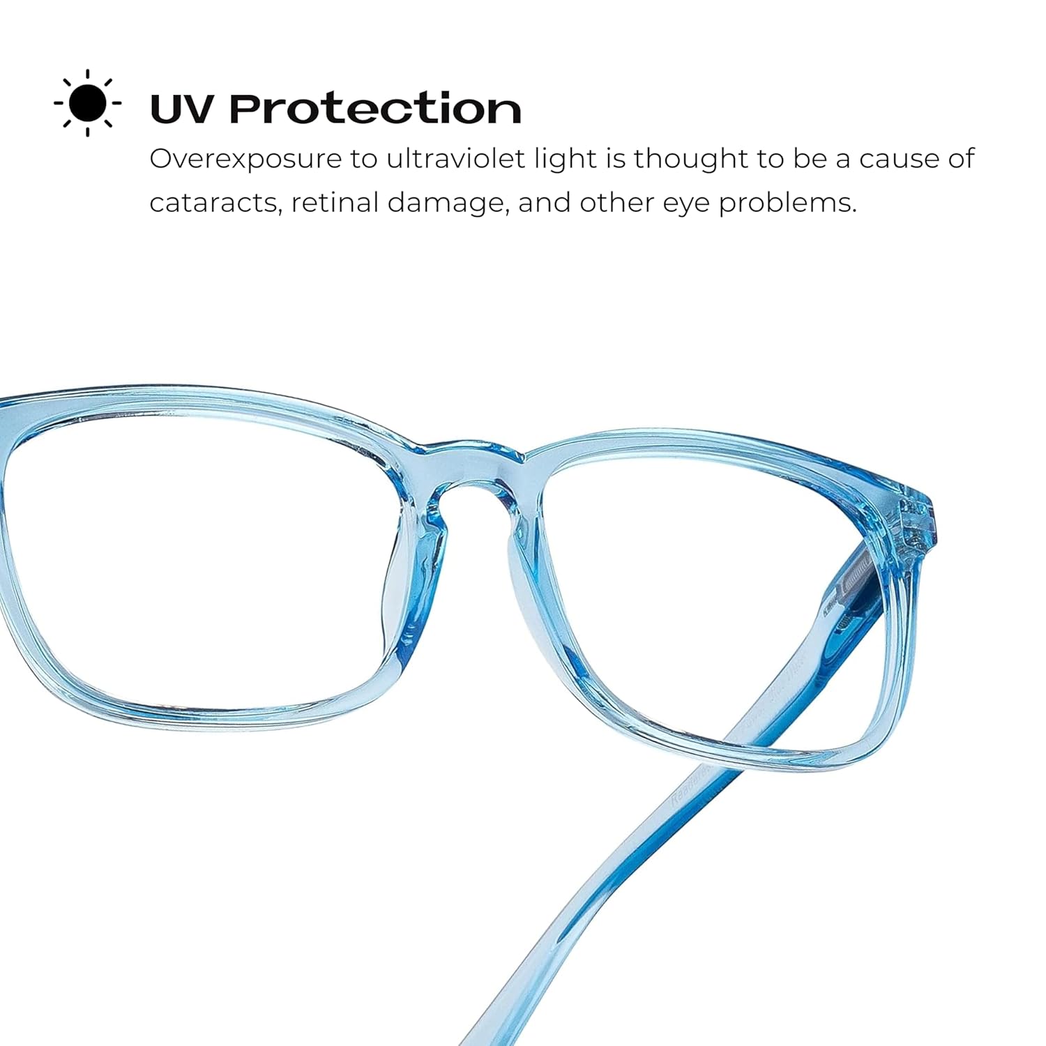 Readerest Lentes de lectura con bloqueo de luz azul (azul claro, aumento de 1.75), anteojos para computadora con lente reflectante fina,