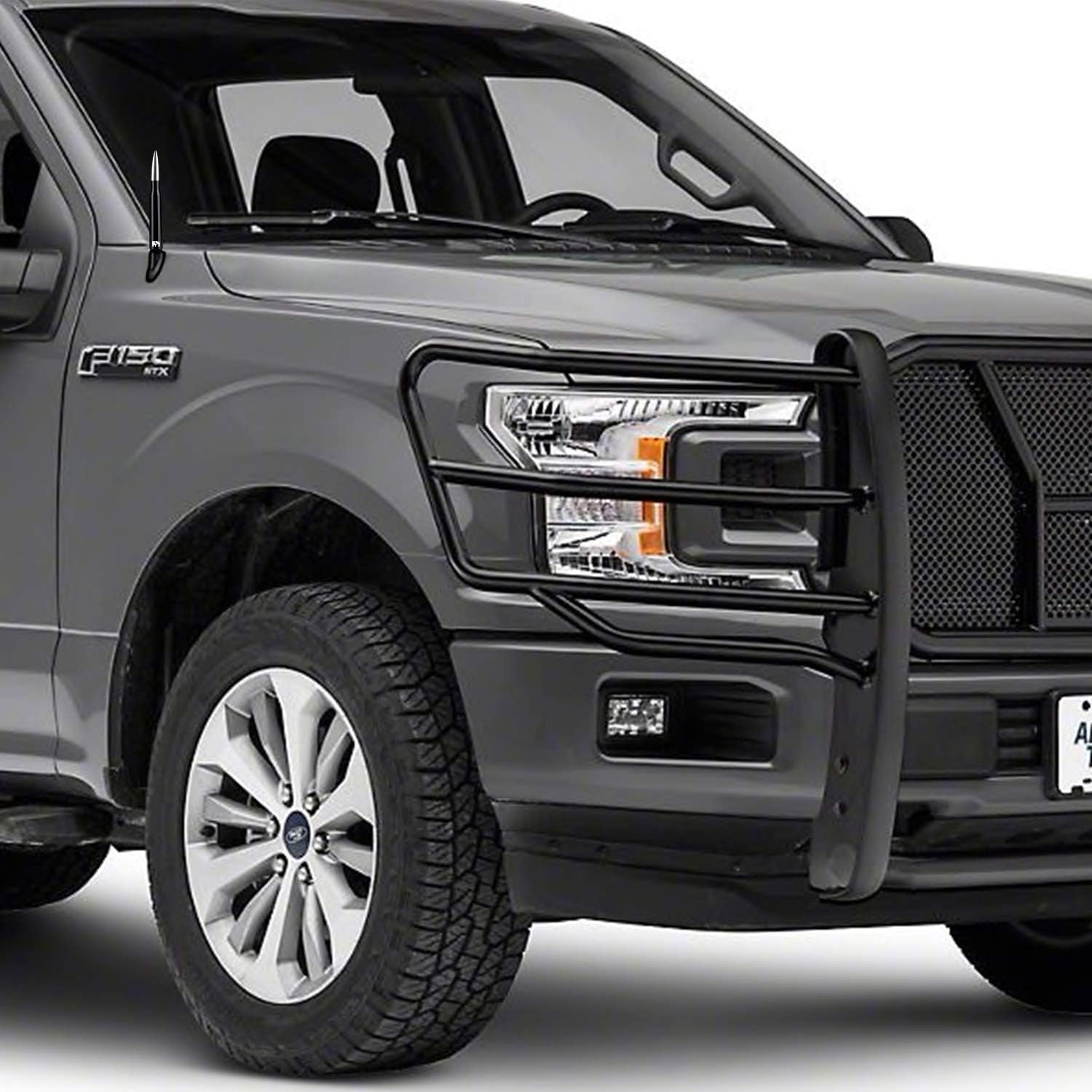 Antena estilo bala, compatible con Dodge RAM (RAM 1500, RAM 2500 o RAM 3500 1994-2024) y Ford Serie F (F-150 F-250 F-350 Super Duty Ford Raptor