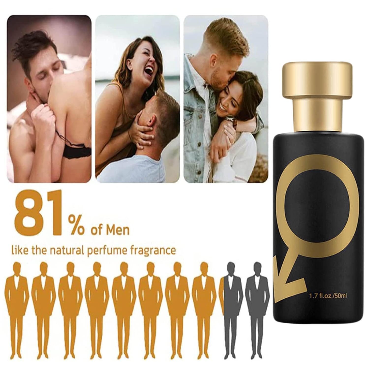 Cupid Hypnosis Colonia para hombres  Fragancias de Cupido para hombres, perfume para hombres que atraen su hipnosis, colonia Eau De Toilette, espray