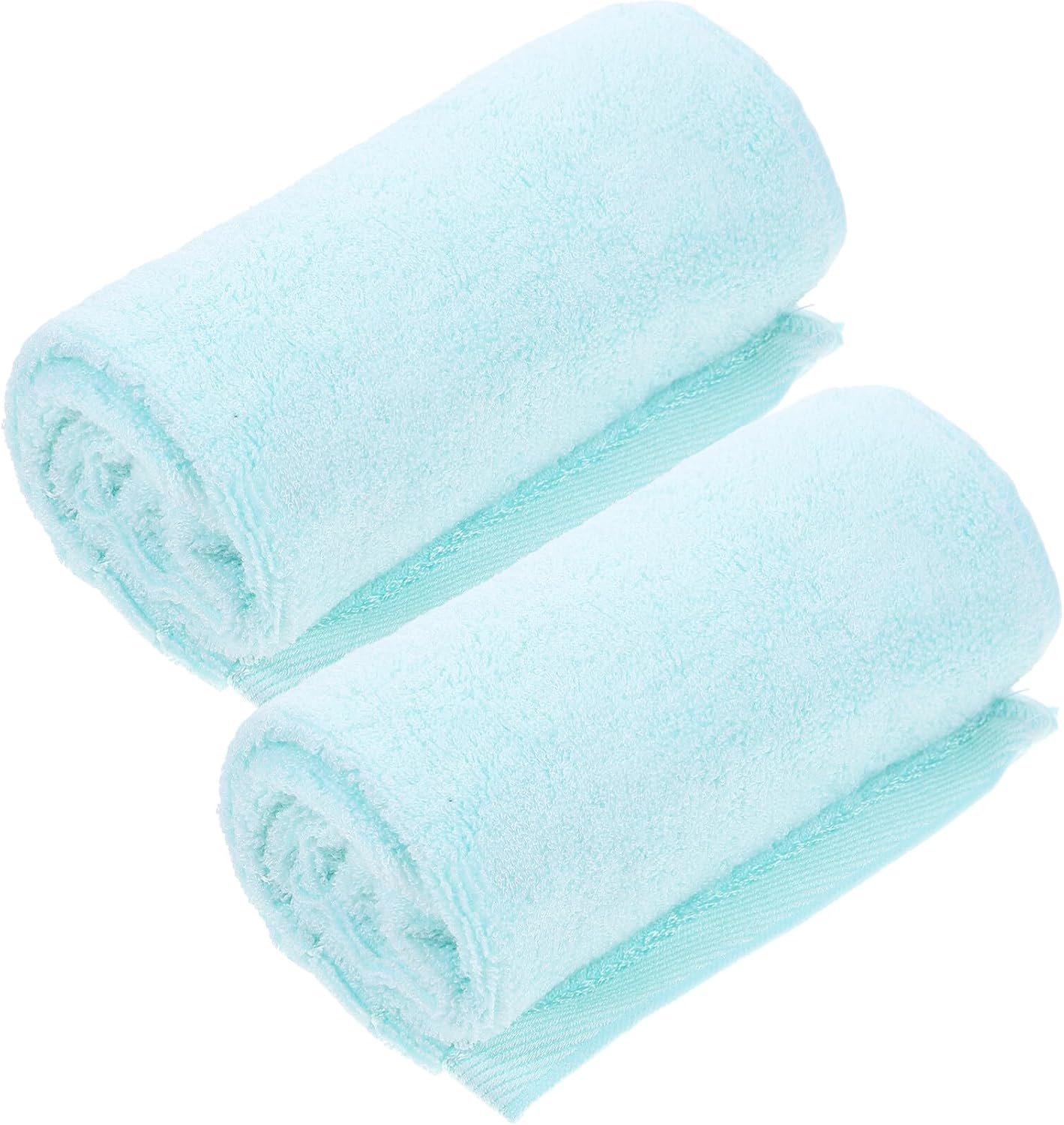 Alipis 2 toallas de baño súper suaves y absorbentes, de 28 x 13 pulgadas, absorbentes, de secado rápido, toallas grandes y ligeras para invitados,