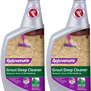 Rejuvenate La fórmula de limpieza profunda de lechada elimina al instante años de acumulación de suciedad para restaurar la lechada al color Rejuvenate La fórmula de limpieza profunda de lechada elimina al instante años de acumulación de suciedad para restaurar la lechada al color