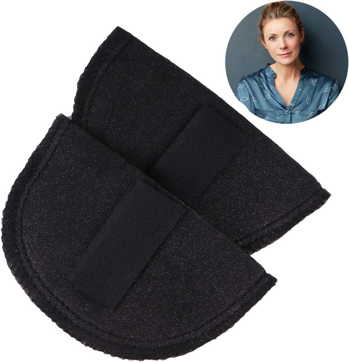 EXCEART – 1 par de almohadillas de hombro para mujer, hombre, camiseta, traje, ropa