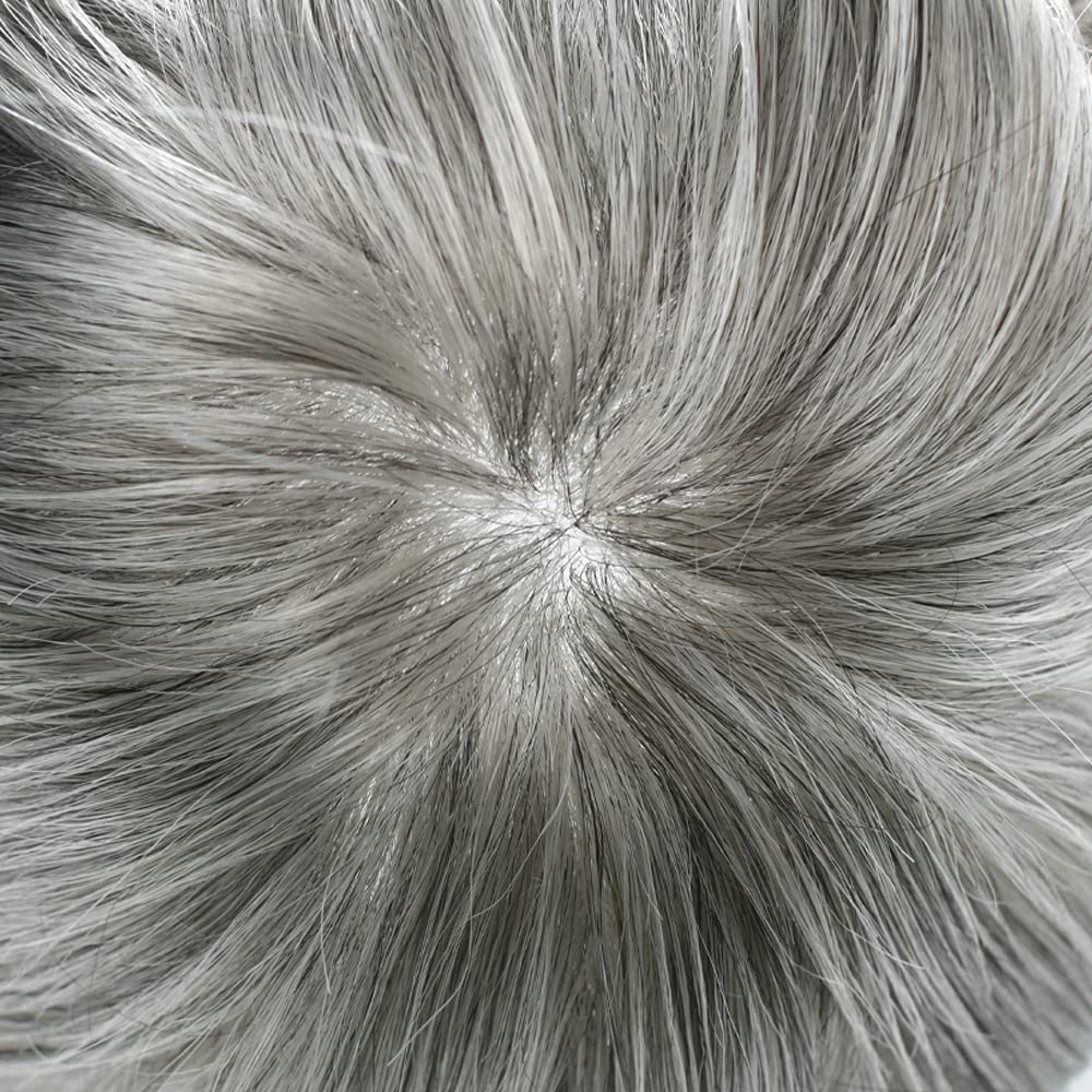 Hair Wonders Toupee – Sistemas de repuesto de piezas de cabello humano para hombre, tupé de polietileno completo duradero para hombres, postizos,