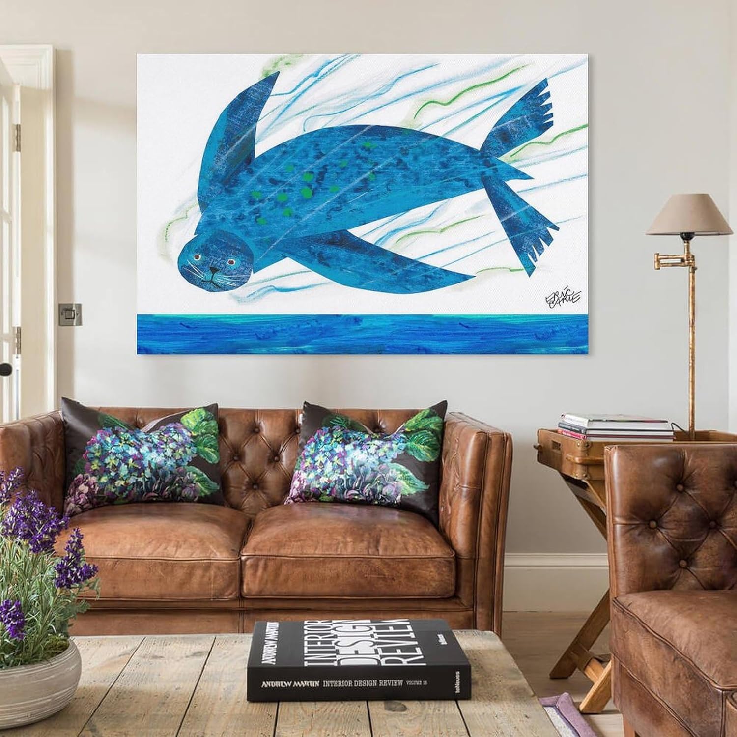 Eric Carle – Póster de dibujo infantil de anime para niños, impresión de obras de arte, arte de pared, lienzo, decoración de regalo, pósteres