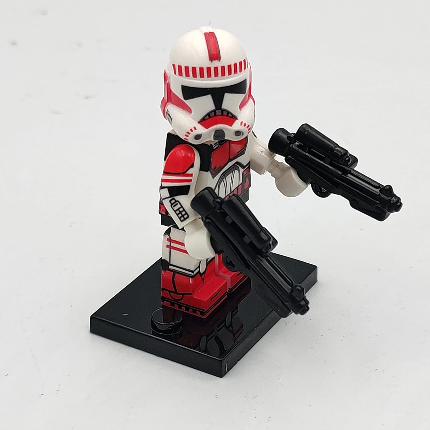 -MOC Space Wars F11-D y Long DC-15 Clone Trooper Blaster Armas de Accesorios Diseñadas para Manos Minifigs (100 piezas)