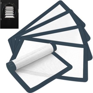 Juego de 5 alfombrillas para bandejas medianas de secadora de congelación HARVEST RIGHT Accesorio reutilizable para máquina de liofilización, Juego de 5 alfombrillas para bandejas medianas de secadora de congelación HARVEST RIGHT Accesorio reutilizable para máquina de liofilización,