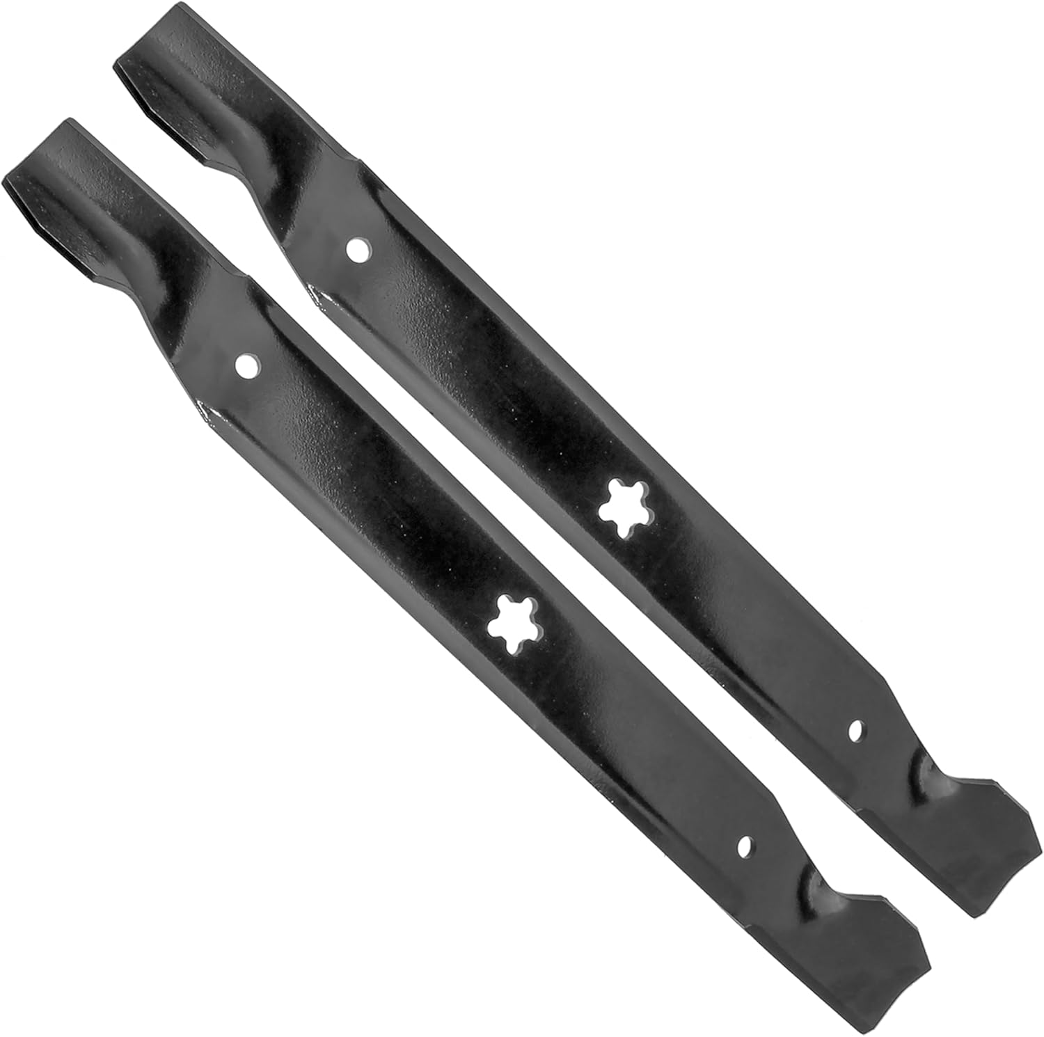 Caltric Juego de 2 cortacésped de 42 pulgadas compatible con Husqvarna Yth18542 Yth20B42T Yth20F42T